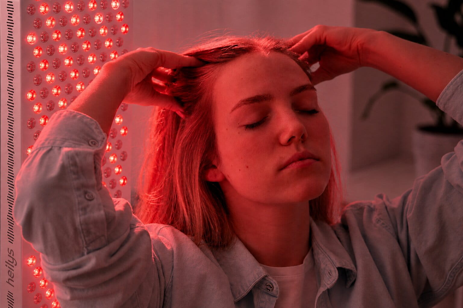 Après : Deux minutes de massage